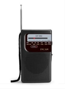 רדיו טרנזיסטור ICF962BL וינטג קומפקטי