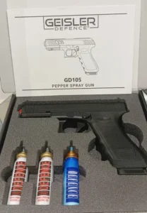 אקדח גז פלפל מדמיע GD105 DEFENSE GEISLER