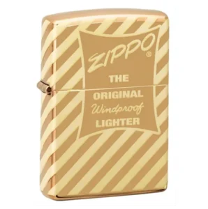 מצת זיפו 49075 VINTAGE BOX 360 מוזהב