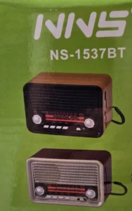 רדיו רמקול NS1537BT רטרו