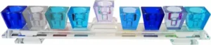חנוכיה קריסטל פס לשמן 8611 HADARYA
