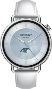 שעון ספורט נשי חכם שיאומי דגם Watch S4 41mm רצועת עור לבן
