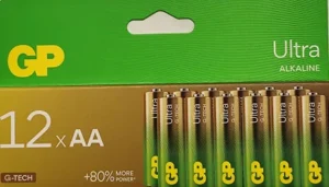 12 סוללות AA אולטרה אלקליין ULTRA ALKLINE 1.5V
