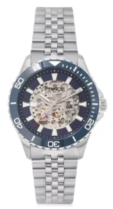שעון יד אנלוגי אוטומטי KINGMATIC BLUE פרינס