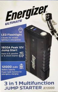 בוסטר התנעה לרכב 1800A JE12000