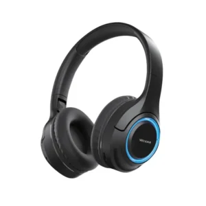 אוזניות Bluetooth אלחוטיות מתקפלות עם תאורת K216HBLACK