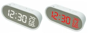 שעון רדיו מעורר שולחני בתצוגת לד מטרהורן כחול RADIO 6543